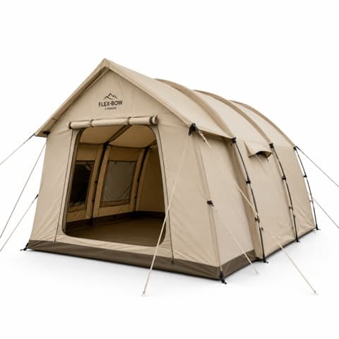 Flex-Bow 4-Person Canvas Tent